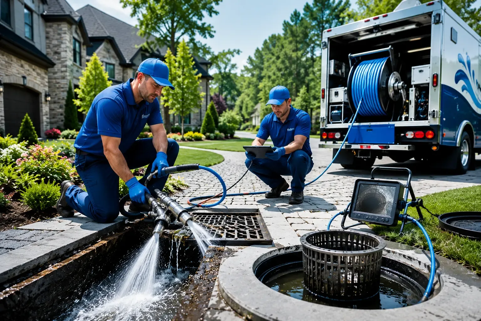 Local outdoor drain cleaning professionals in Paw Paw, MI