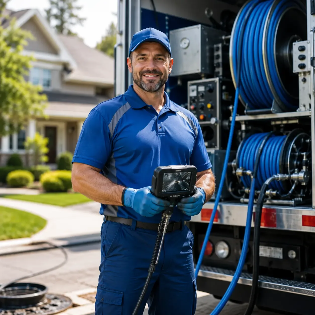 Local outdoor drain cleaning specialists in Paw Paw, MI